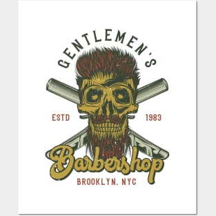 Gentlemen's Barbershop Posters and Art